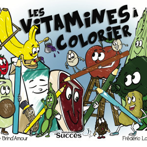 Les vitamines à colorier
