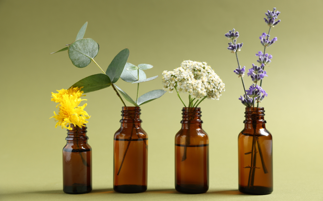 Les huiles essentielles alliées du calme : camomille, lavande fine & petit-grain de bigarade